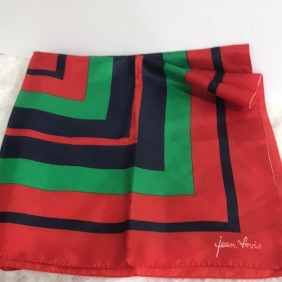 jean Voris Accessories - JeanVoris Square scarf 27x27 red green blue